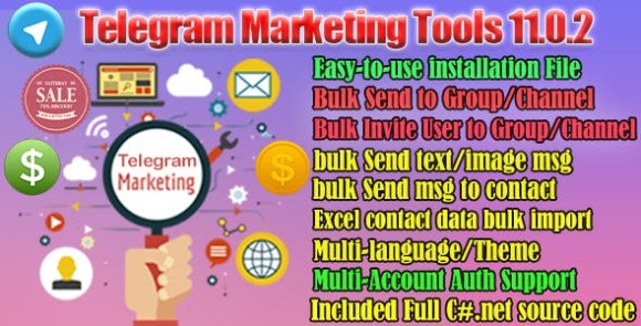 Telegram Marketing Tools v16