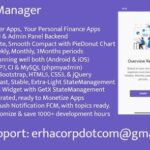 Money Manager Flutter Apps, with API & Admin Panel v1.0 Source