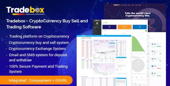 Tradebox v6.3 Nulled - CryptoCurrency Buy Sell and Trading Software