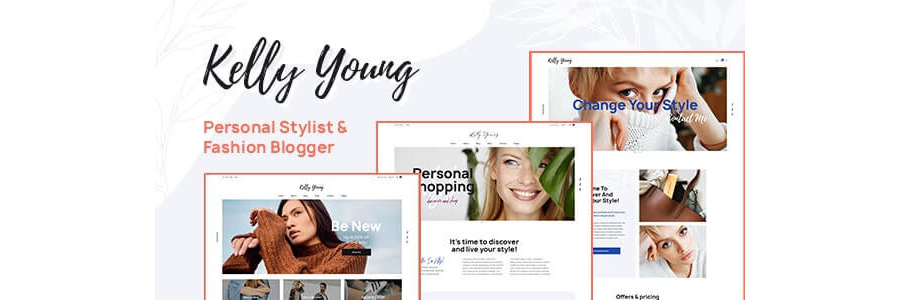 Kelly Young v1.0 - Personal Stylist WordPress Theme
